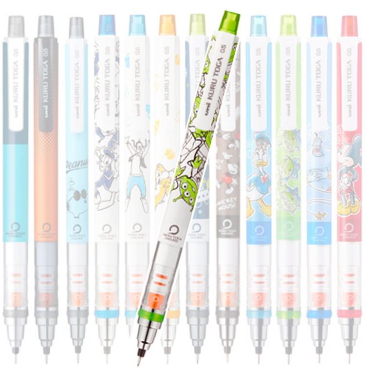 미쯔비시 쿠루토가 디즈니 한정판 샤프 알린 그룹 0.5mm M5-650DS