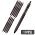[미쯔비시] 유니볼one겔펜(UMN-S/0.5mm/배럴블랙)-다스(10개입)