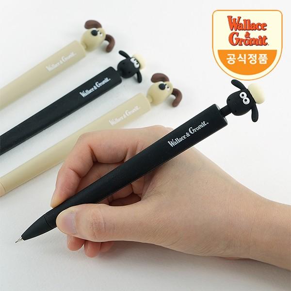 월레스와 그로밋 피규어 삼각샤프 0.5mm 2탄 (2종 세트)