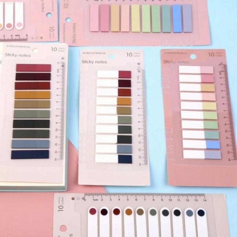 미니 메모지 다이어리 필기 플래그 인덱스