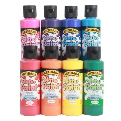 유아물감120ml8색세트