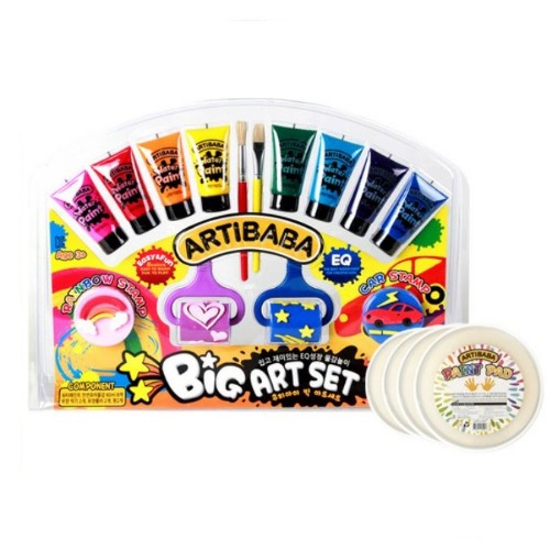 빅아트세트스폰지파레트4개