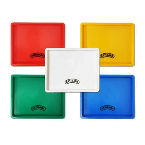 미술공작판2개(5색중택2)