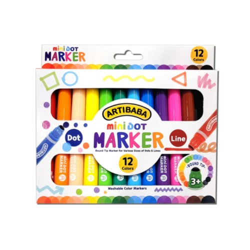 미니도트마커12색