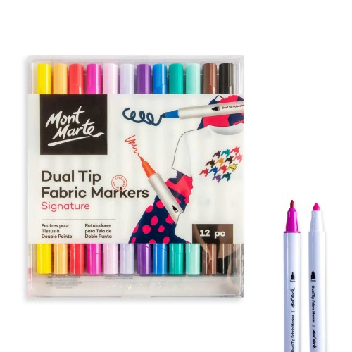 패브릭마카12색5개