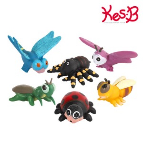 소프트큐티곤충6종세트