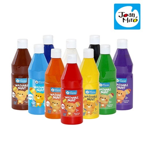 워셔블페인트500ml10색