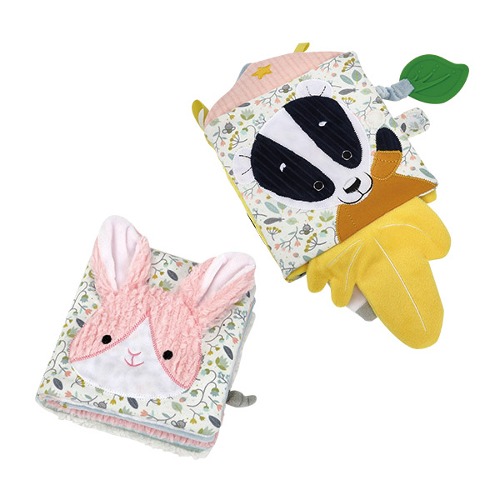 촉감헝겊책2종세트