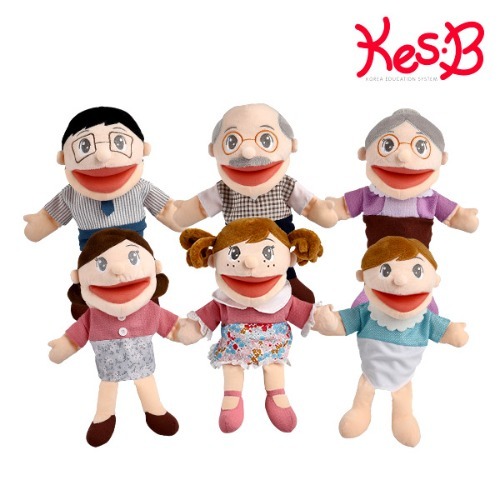 뉴입벌리는가족손인형6종