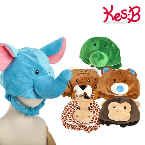 동물모자사파리6종