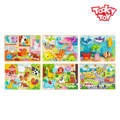 투키입체퍼즐6종