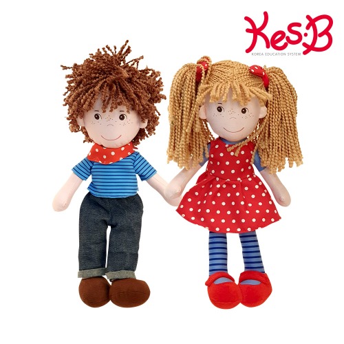 보들곱슬머리인형