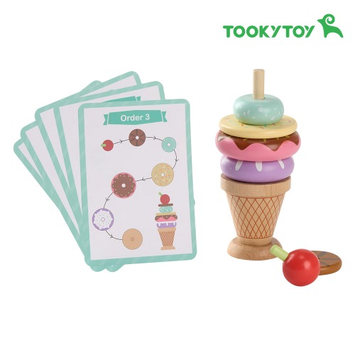 원목탑쌓기아이스크림