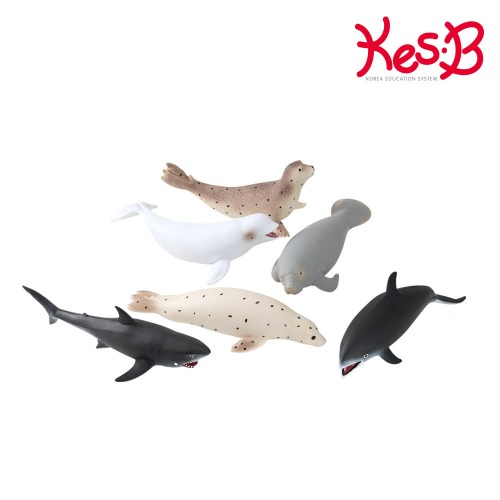 소프트바다동물6종세트