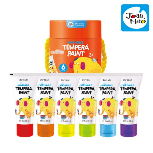 워셔블페인트60ml6색세트