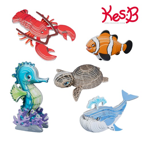 팝피입체만들기해양5종