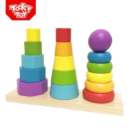 알록달록모형쌓기타워