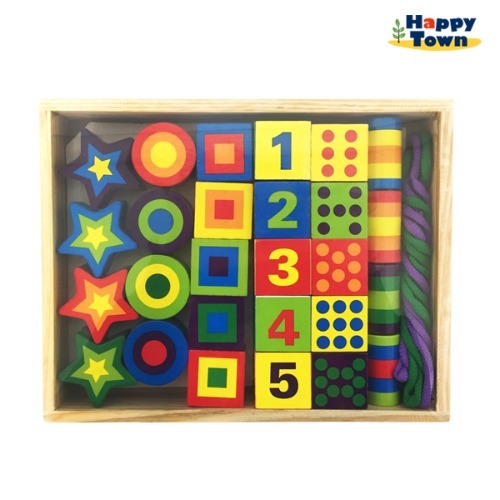 원목레인보우실꿰기