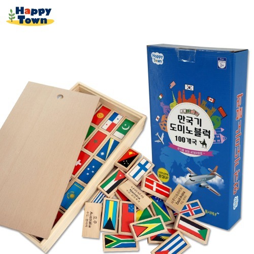 100p만국기도미노블럭
