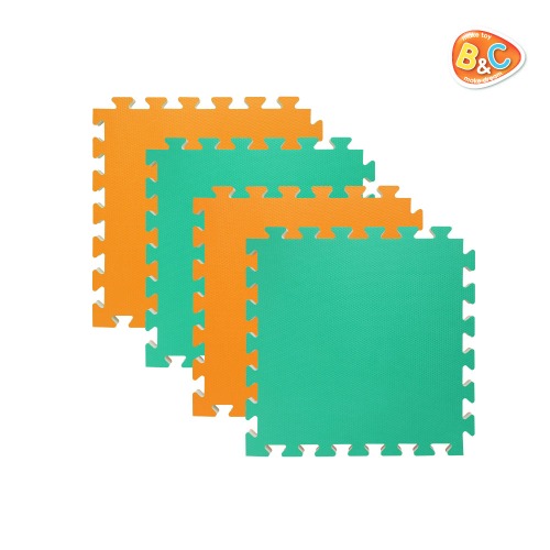 홈트그린-오렌지양면퍼즐매트