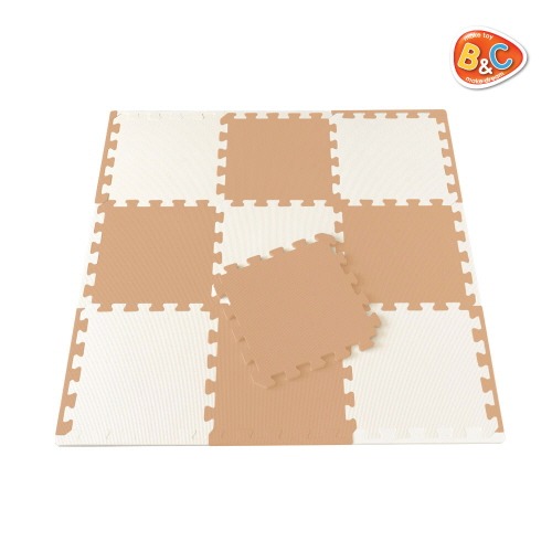 투톤퍼즐매트(브라운)