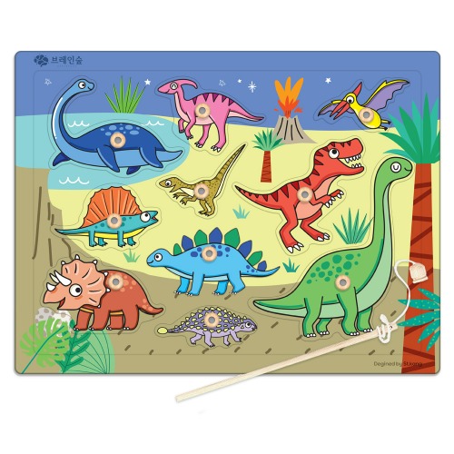 자석퍼즐-공룡나라
