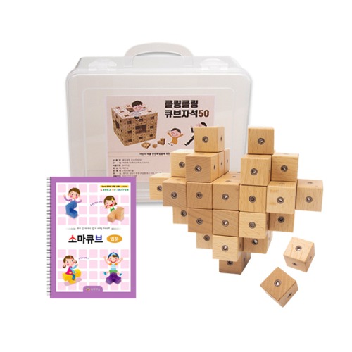 특허받은자석소마큐브+교재