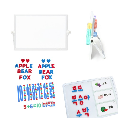 양면칠판+자석글자
