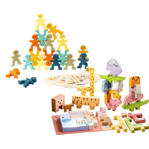 사람동물블록타운