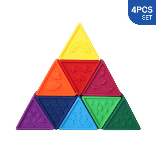 젤리스톤무지개쌓기4SET