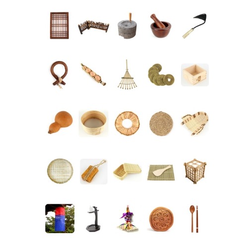 민속용품교실세트2(생활용품)25종