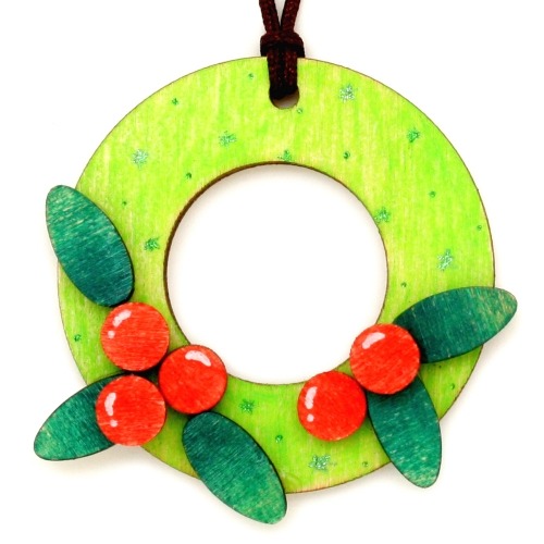 겨울목걸이만들기-리스