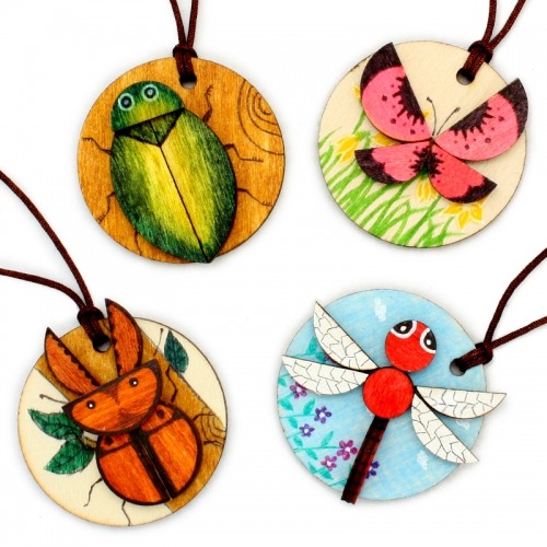 멸종위기숲속친구목걸이만들기4종