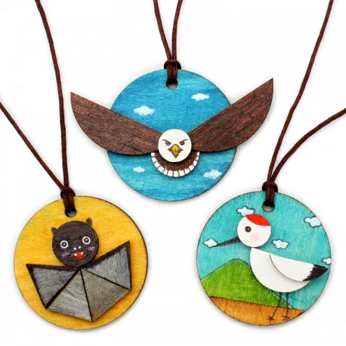 멸종위기하늘친구목걸이만들기3종