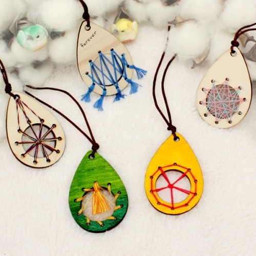 스트링드림캐처목걸이-소망