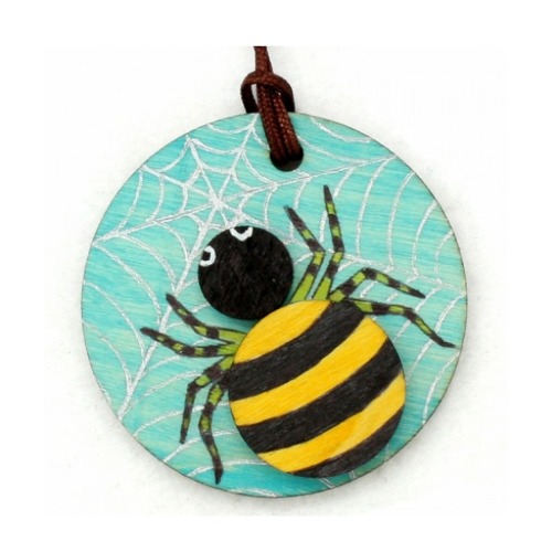 곤충목걸이만들기-거미