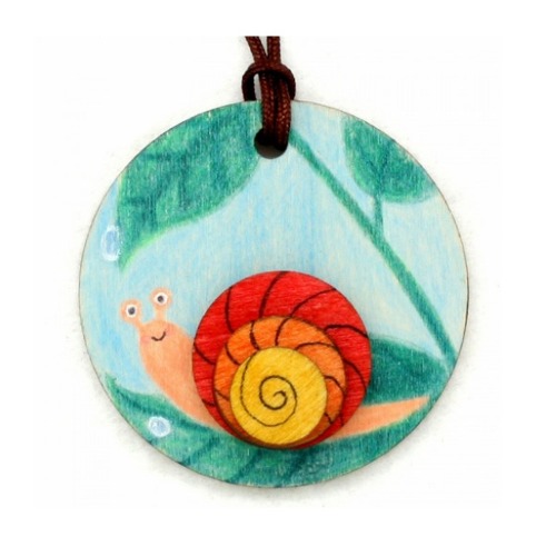 곤충목걸이만들기-달팽이