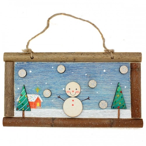 에코데코눈오는날꾸미기액자