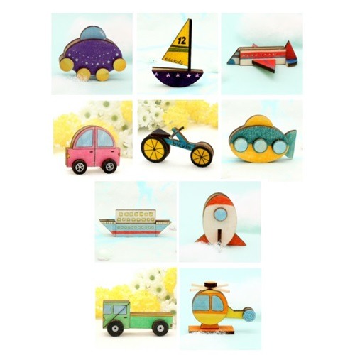 탈것만들기10종세트