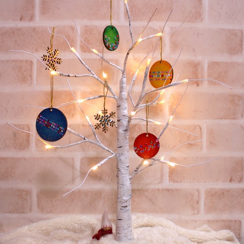 크리스마스 장식볼만들기세트(4개완성)