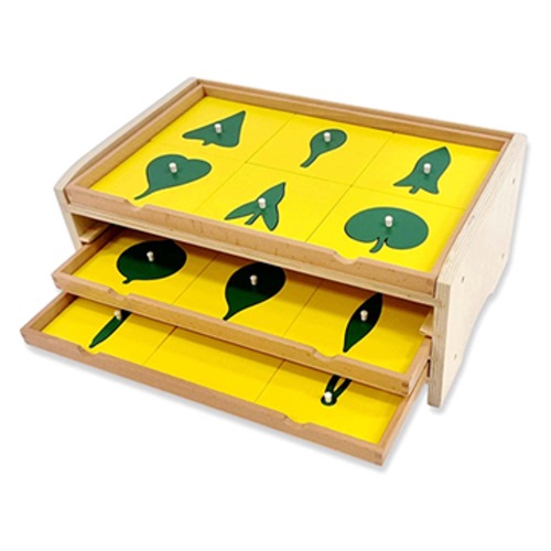 나뭇잎도형서랍장