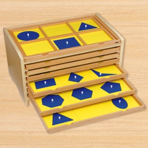 기하도형서랍과시범쟁반