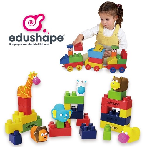 소프트애니멀블럭&소프트기차블럭세트(58pcs)