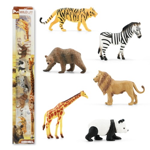 모펀미니월드사파리동물친구들