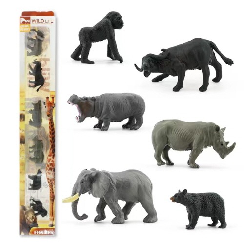 모펀미니월드코끼리와야생친구들