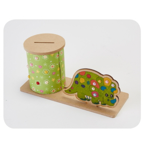 공룡저금통만들기