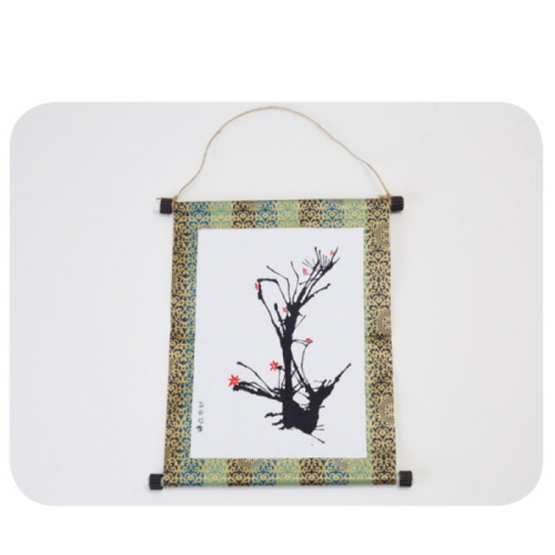 전통지족자만들기