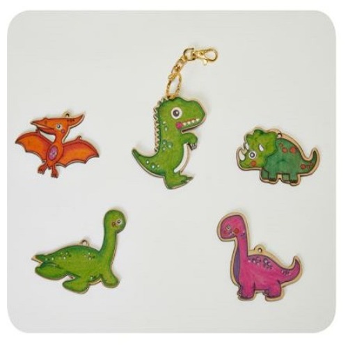 공룡비즈열쇠고리