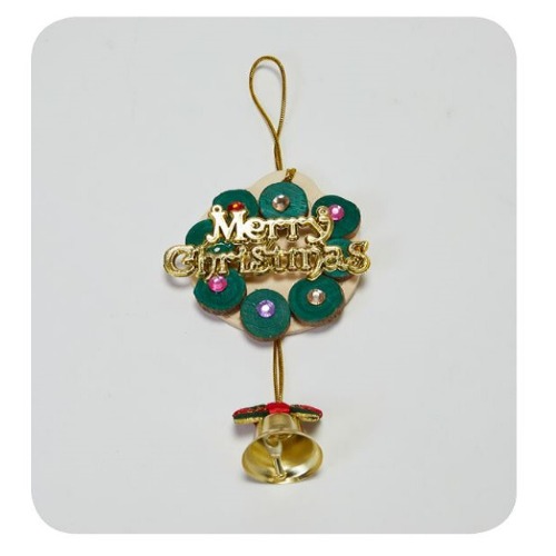 미니천연나무리스종장식