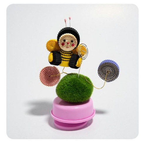 꿀벌회전오르골